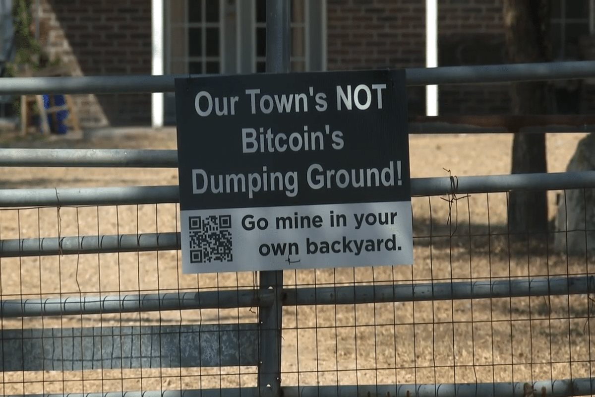 Another Texas City Is Protesting Against Bitcoin Mining