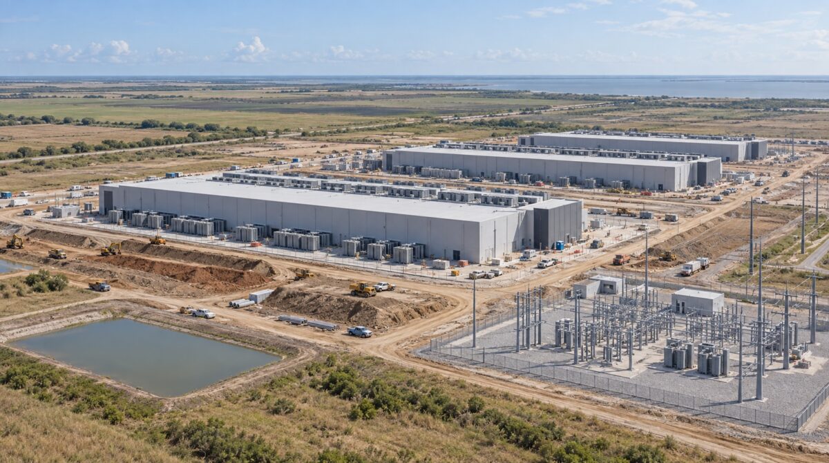 Fluidstack Starts $4 Billion Texas AI Campus Phase Planned for 1.5 GW